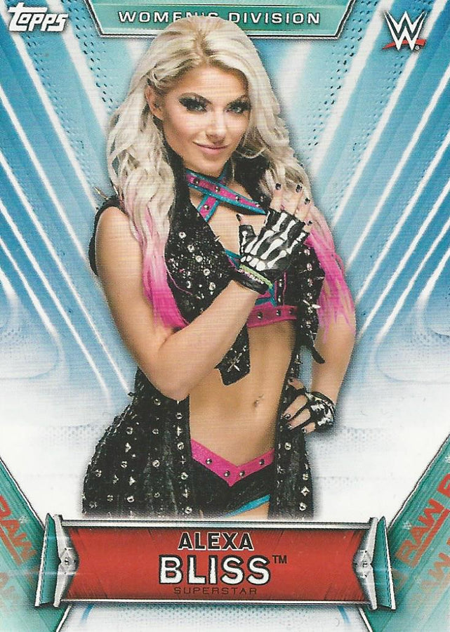 WWE Topps Women Division 2019 Alexa Bliss #1