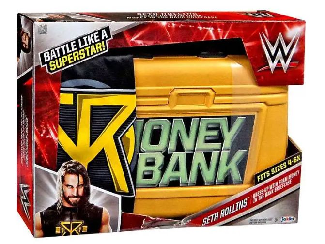 WWE Seth Rollins Dress-Up with Money in the Bank Briefcase PWcatalog