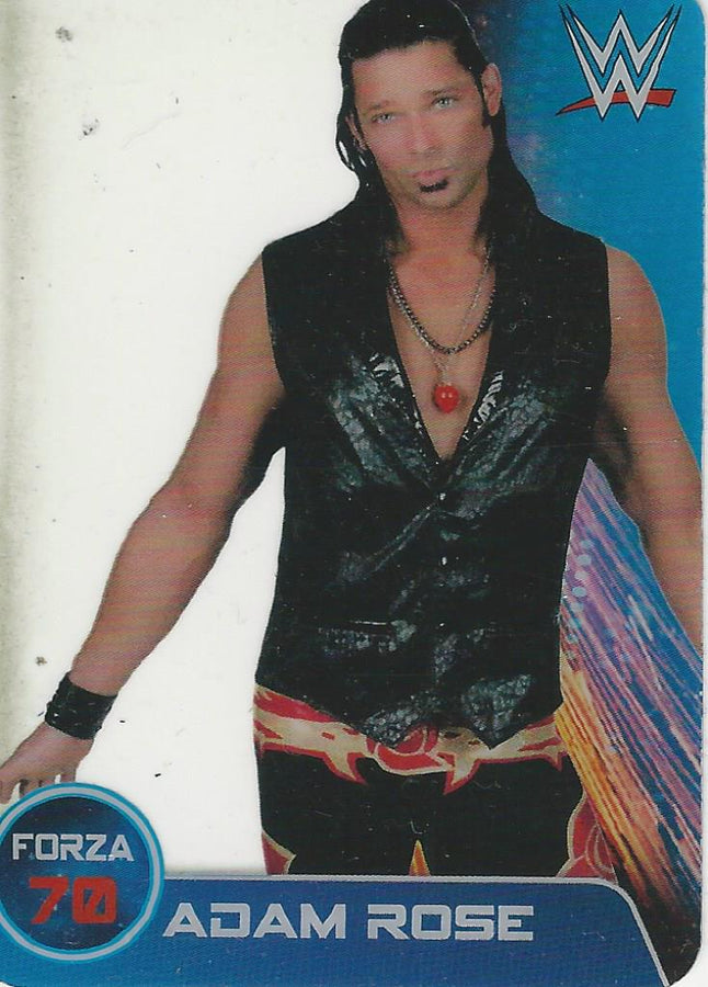 WWE Edibas Lamincards 2014 Adam Rose #1