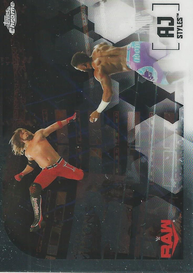 WWE Topps Chrome 2020 AJ Styles #1