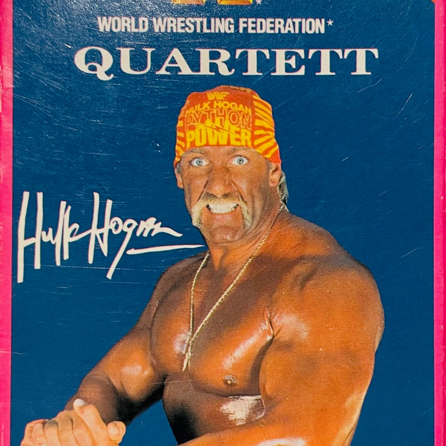 WWF Quartett Card Game 1992 Hulk Hogan Pwcatalog