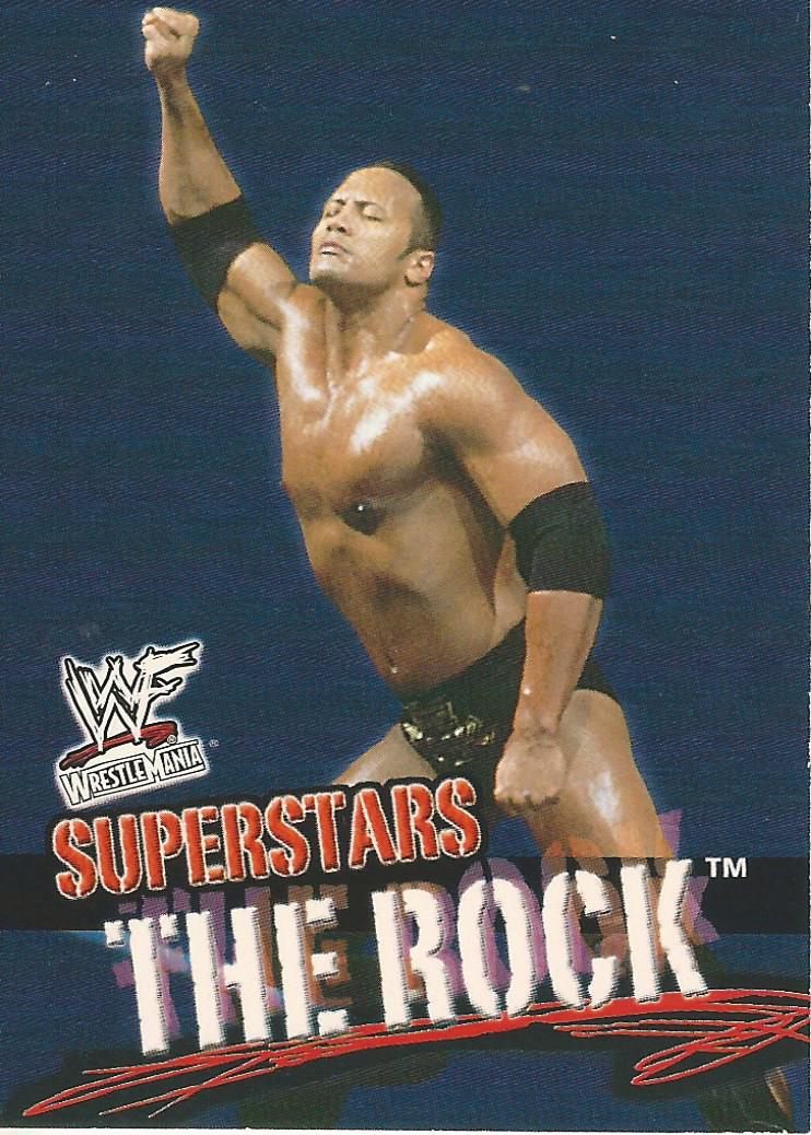 WWF Fleer Wrestlemania 2001 The Rock #1