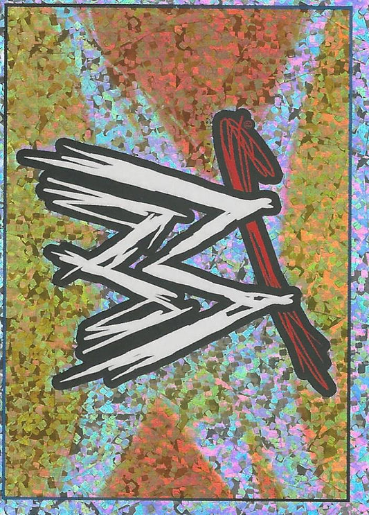 WWE Topps A-Z Sticker Collection 2014 Logo Foil #1
