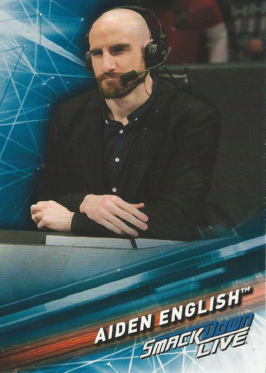WWE Topps Smackdown 2019 Aiden English #1