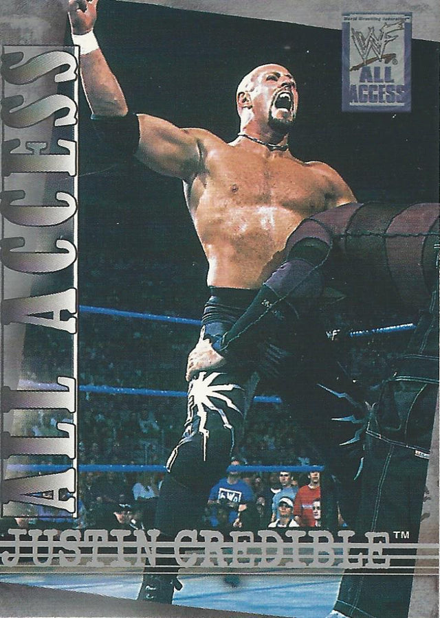 WWF Fleer All Access 2002 Justin Credible #1