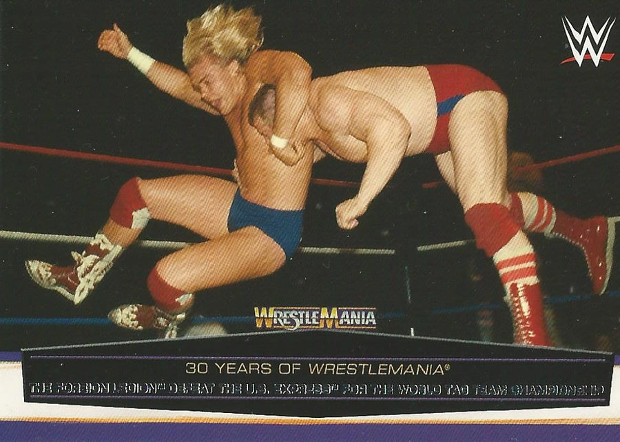WWE Topps Road to WrestleMania 2014 Barry Windham 1 of 60