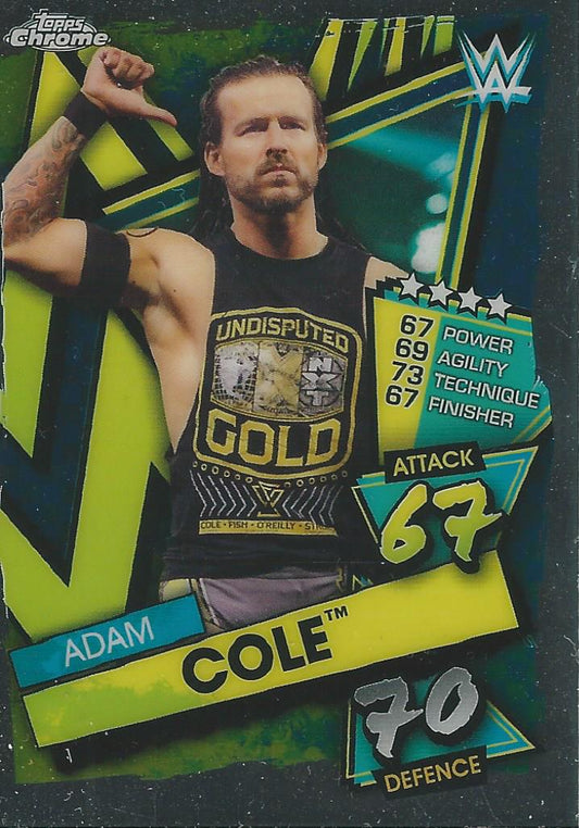 WWE Topps Slam Attax Chrome 2021 Adam Cole #1