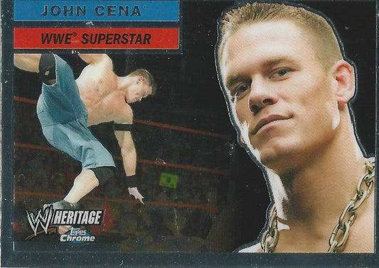 WWE Topps Chrome Heritage 2006 John Cena #1