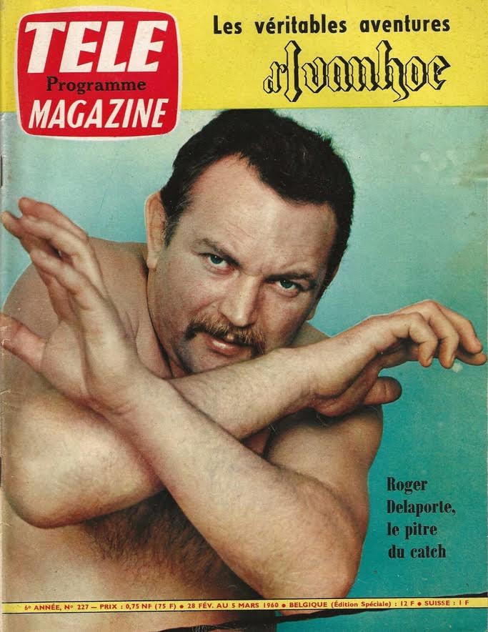 Télé Programme Magazine February 1960 Issue 227 Roger Delaporte