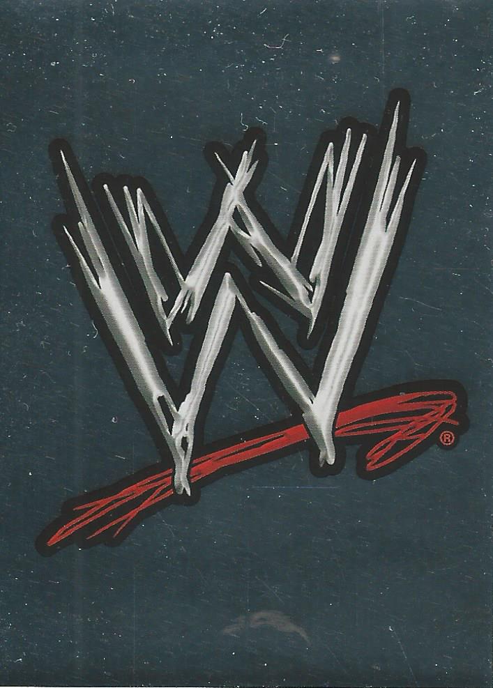 WWE Topps Rivals 2009 Stickers Logo Foil #1