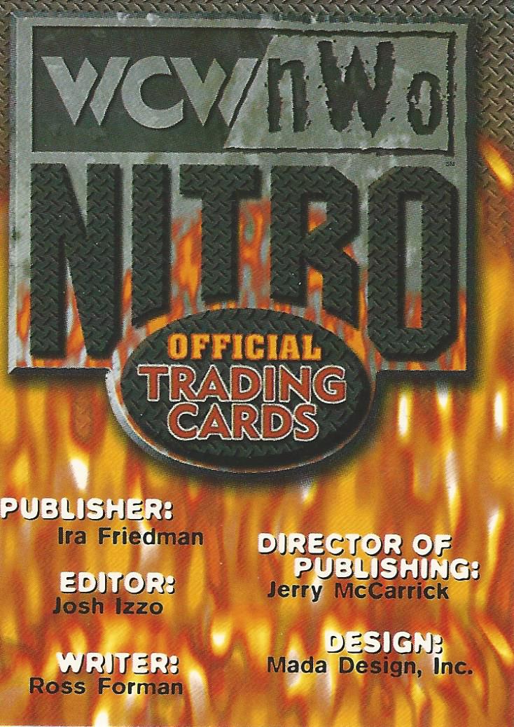 Topps WCW/NWO Nitro 1999 Checklist #1