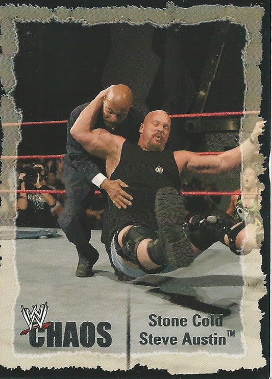 WWE Fleer Chaos 2004 Stone Cold Steve Austin #1