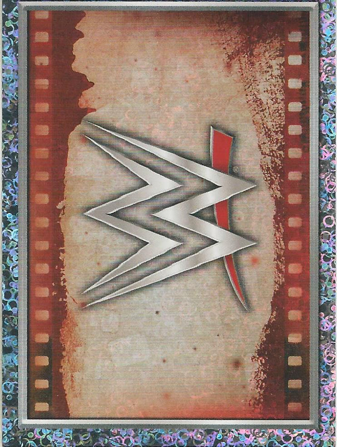 WWE Topps 2018 Stickers Logo Foil #1
