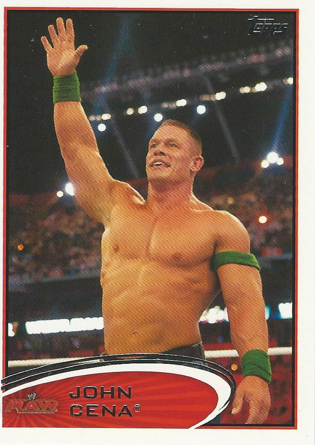 WWE Topps 2012 John Cena #1