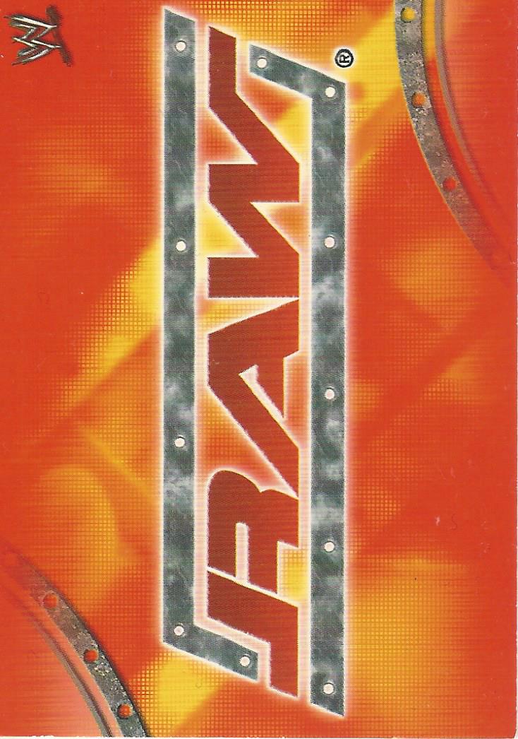 WWE Topps Apocalypse 2004 Raw R1 trading card PW Catalog
