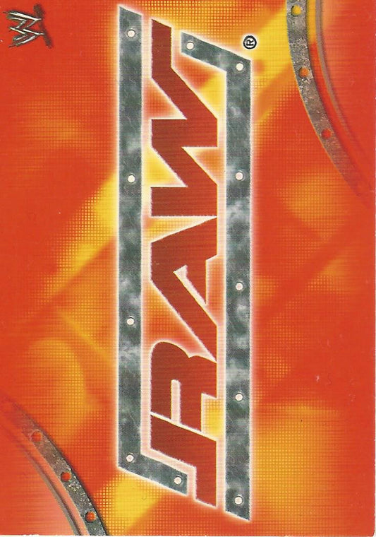 WWE Topps Apocalypse 2004 Raw R1 trading card PW Catalog