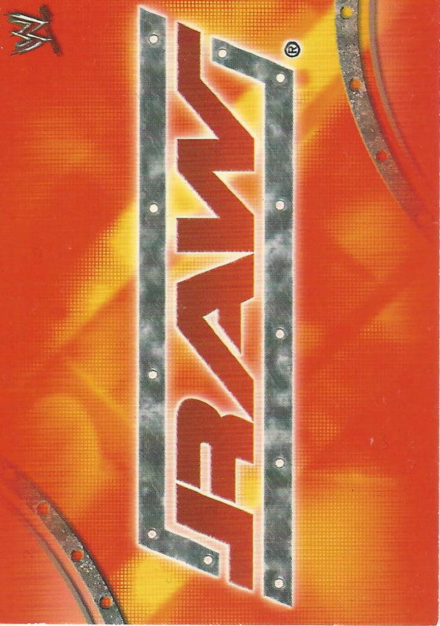 WWE Topps Apocalypse 2004 Raw R1 trading card PW Catalog