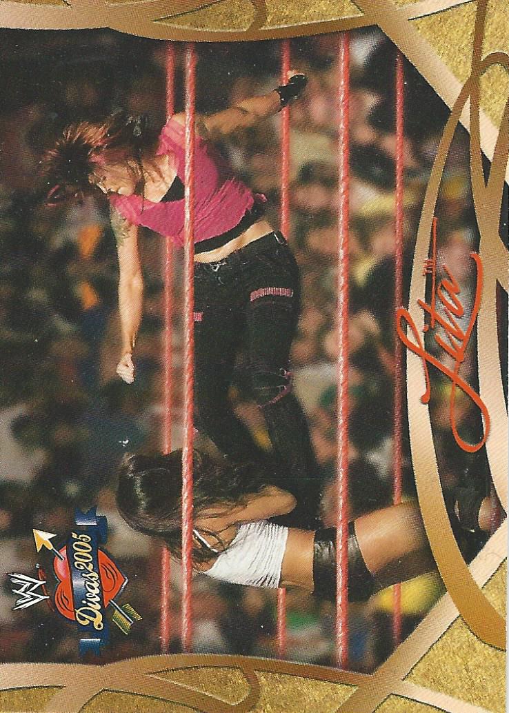 WWE Fleer Divas 2005 Lita #1