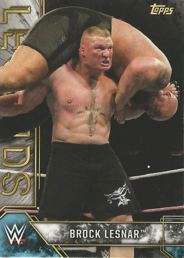 WWE Topps Legends 2017 Brock Lesnar #1