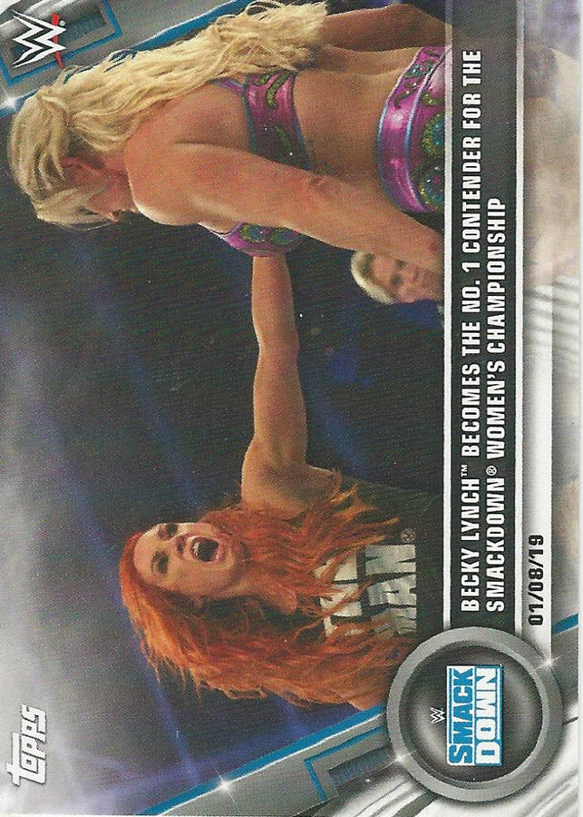 WWE Topps Women Division 2020 Becky Lynch #1