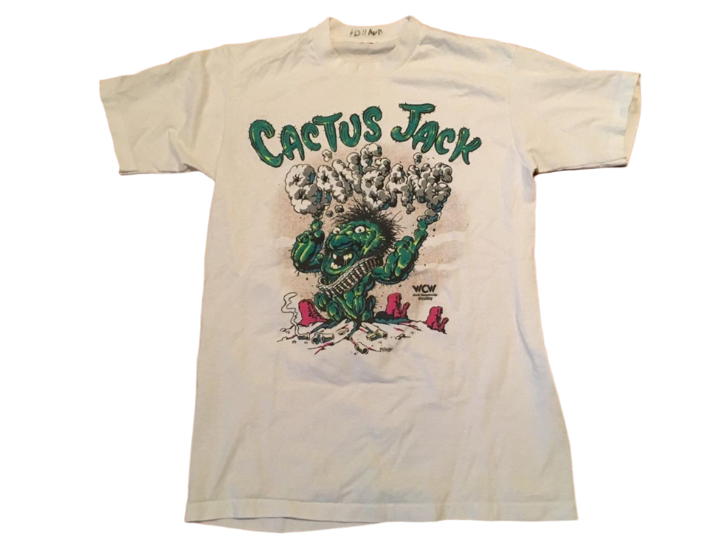 WCW Cactus Jack Bang Bang T-Shirt Pwcatalog