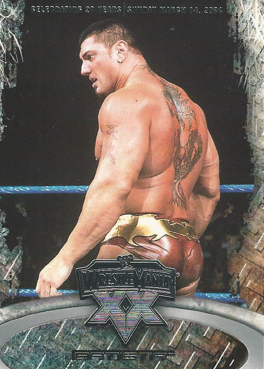 WWE Fleer Wrestlemania XX 2004 Batista #1