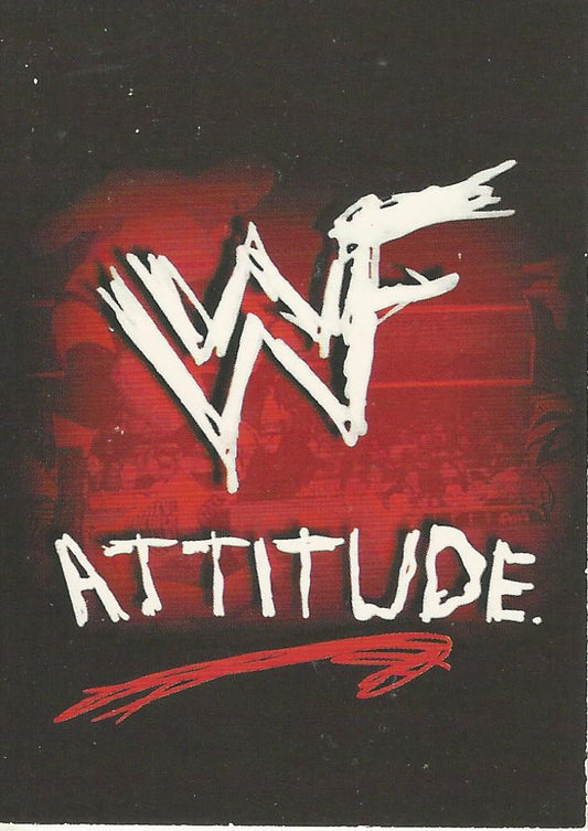 WWF Superstarz 1998 Attitude Logo #1