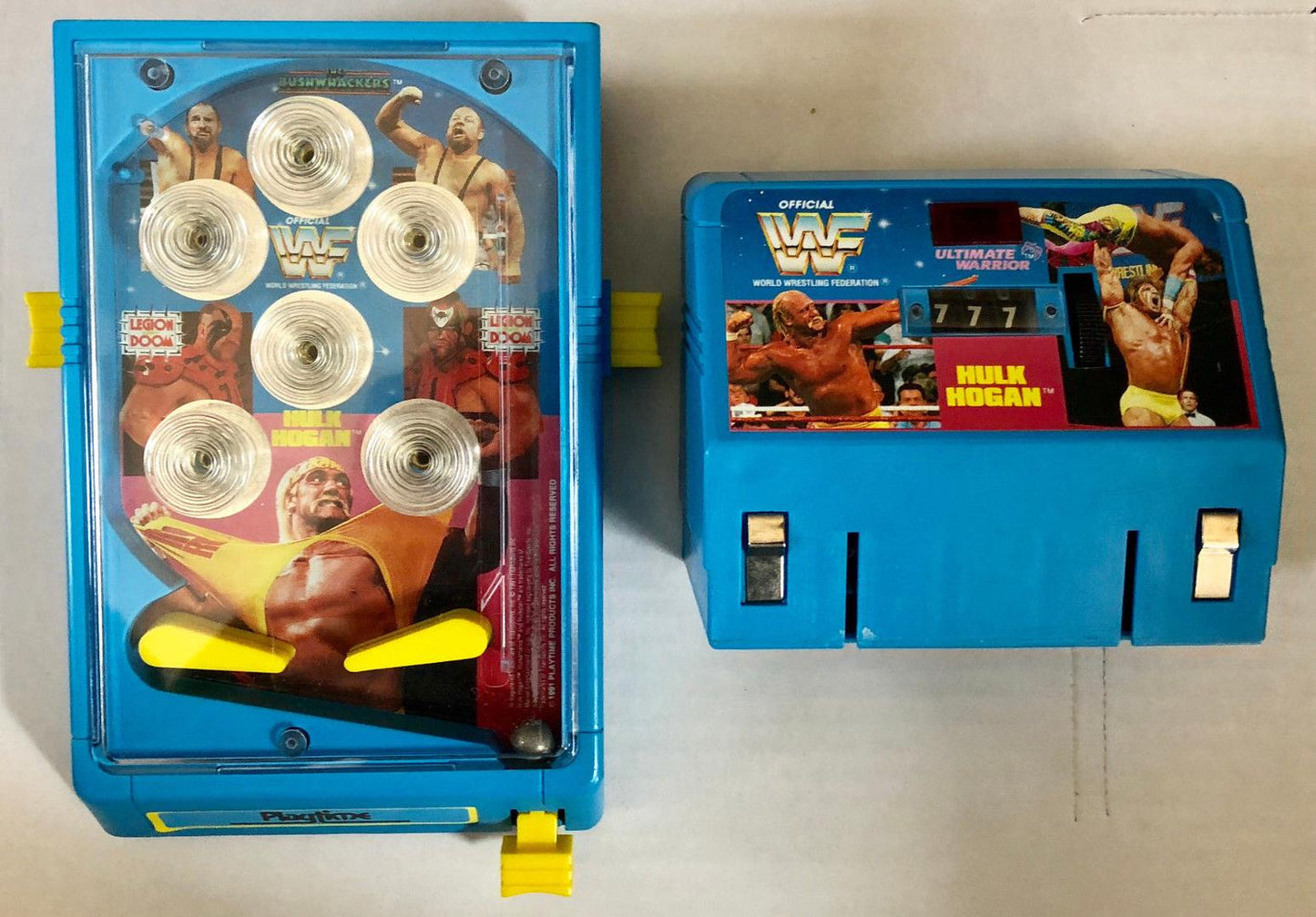 WWF Playtime Pinball Machine 1988