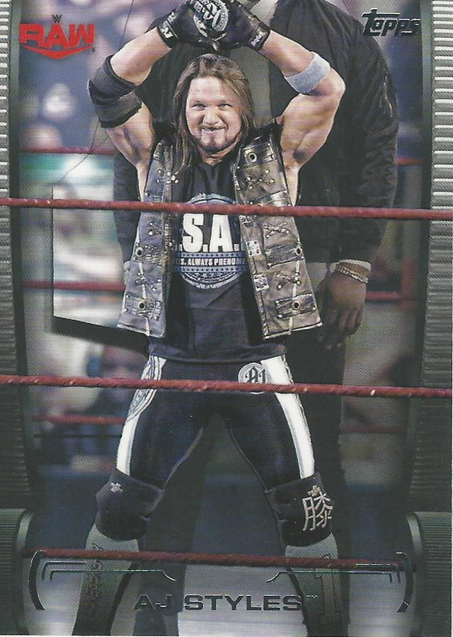 WWE Topps Undisputed 2021 AJ Styles #1