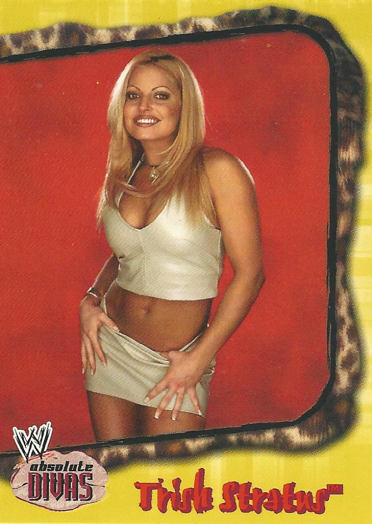 WWE Fleer Absolute Divas 2002 Trish Stratus #1
