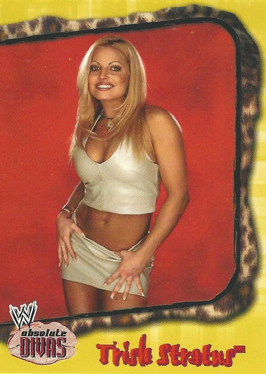 WWE Fleer Absolute Divas 2002 Trish Stratus #1