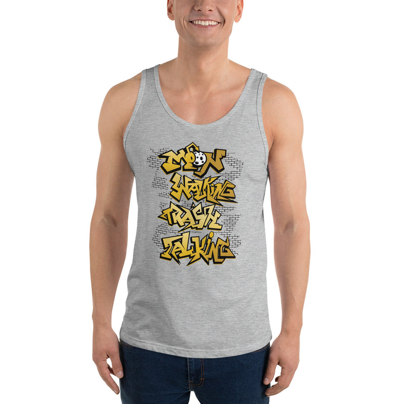 Carmella "Moon Walking, Trash Talking Graffiti" Unisex Tank Top