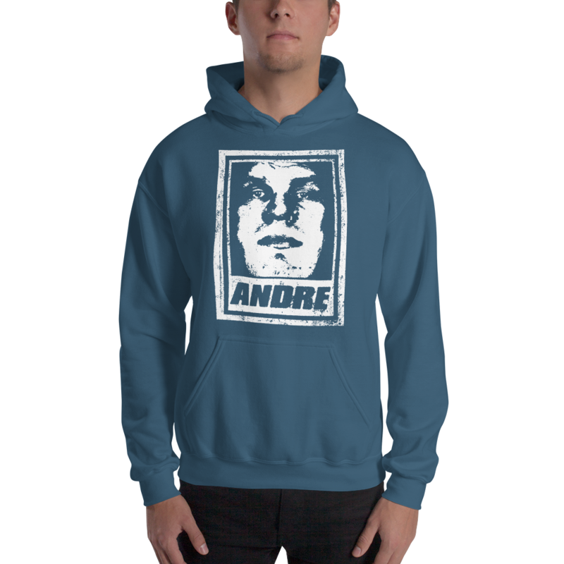 Andre the Giant "Street Art" Pullover Hoodie Sweatshirt