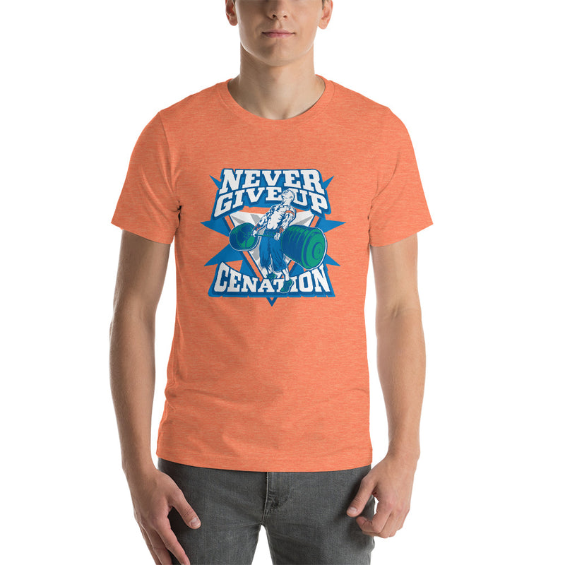 John Cena "Never Give Up Cenation" Unisex T-Shirt