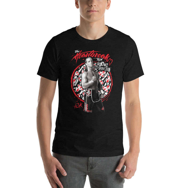 Shawn Michaels "Heartbreak Kid Photo" Unisex T-Shirt