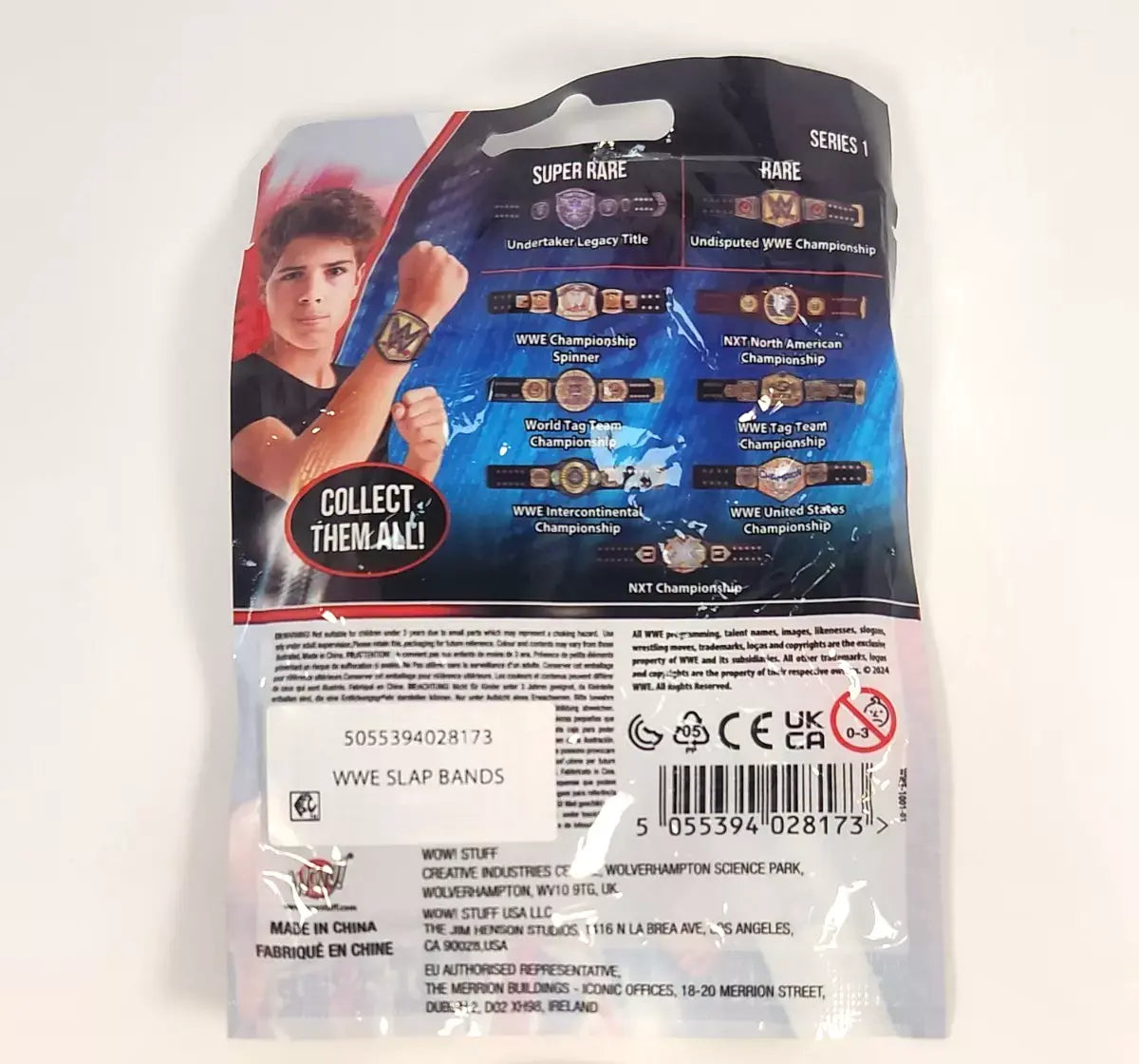 WWE NXT Championship Title Slap Bands - Series 1 Blind Bag Pwcatalog