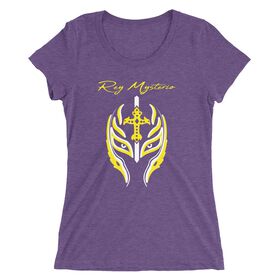 Rey Mysterio "Greatest Mask of All Time" Women's Tri-Blend T-Shirt T-Shirt PW Catalog