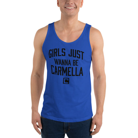 Carmella "Girls Just Wanna Be Carmella" Unisex Tank Top Tank Top PW Catalog