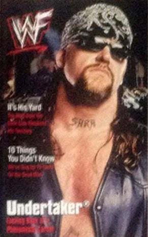 WWE Special Mini Magazine Undertaker Vol 1 2 of 4