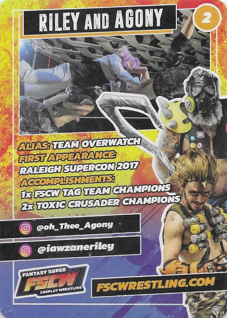 Junkrat and Roadhog / Zane Riley & Aron Agony