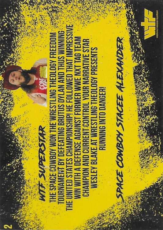 Space Cowboy Stacee Alexander trading card PW Catalog