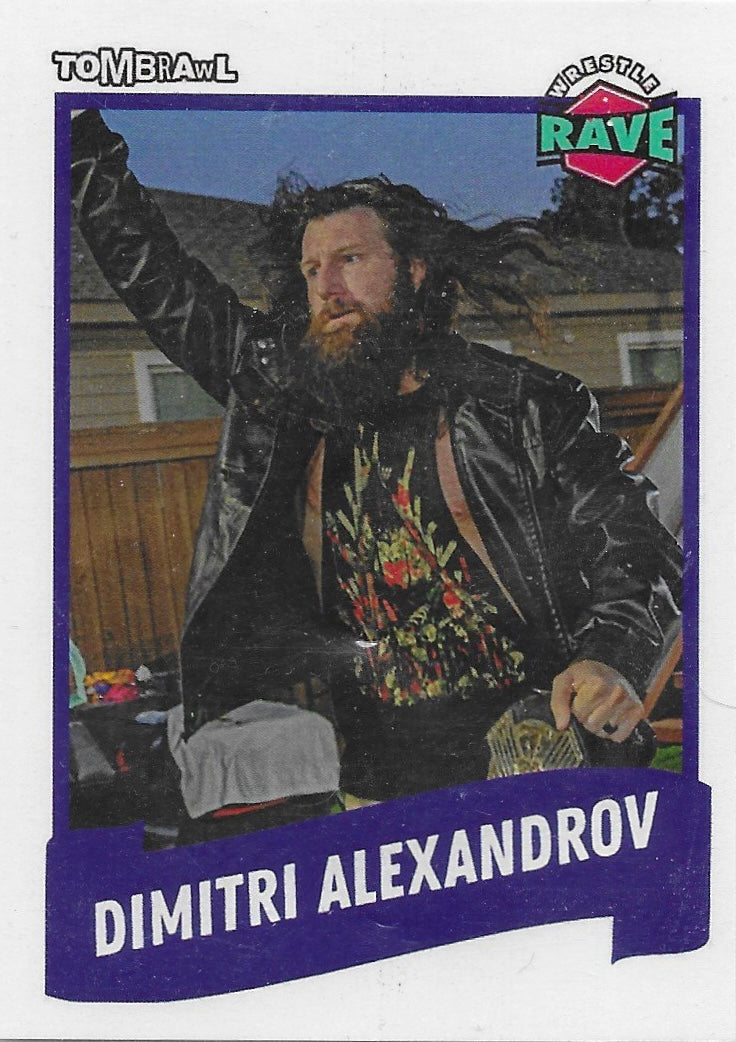 Dimitri Alexandrov trading card PW Catalog