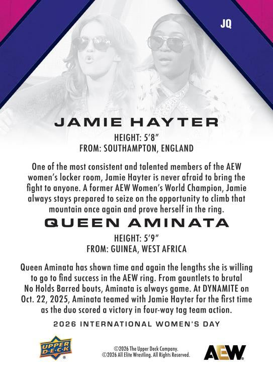 Jamie Hayter / Queen Aminata