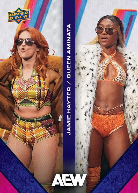Jamie Hayter / Queen Aminata trading card PW Catalog