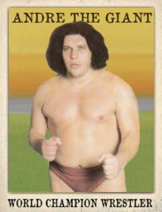 Andre the Giant trading card PW Catalog