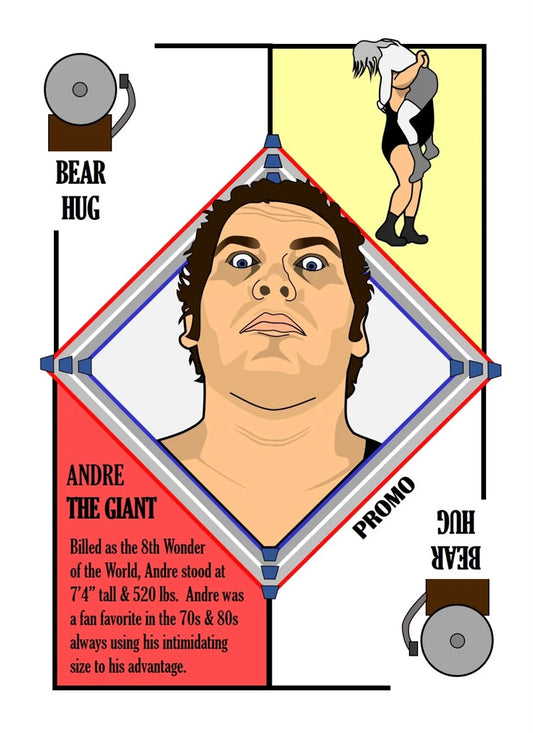 Andre the Giant trading card PW Catalog