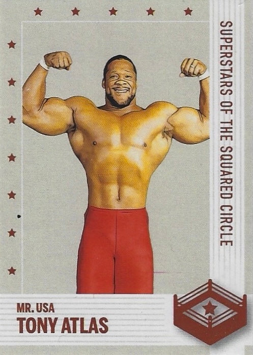MR. USA Tony Atlas trading card PW Catalog