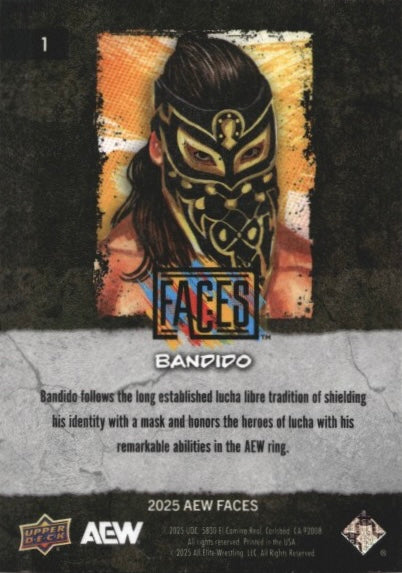 Bandido trading card PW Catalog