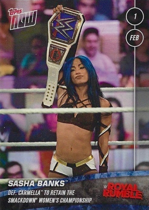 Sasha Banks DEF. Carmella to Retain the Smackdown Women’s Championship