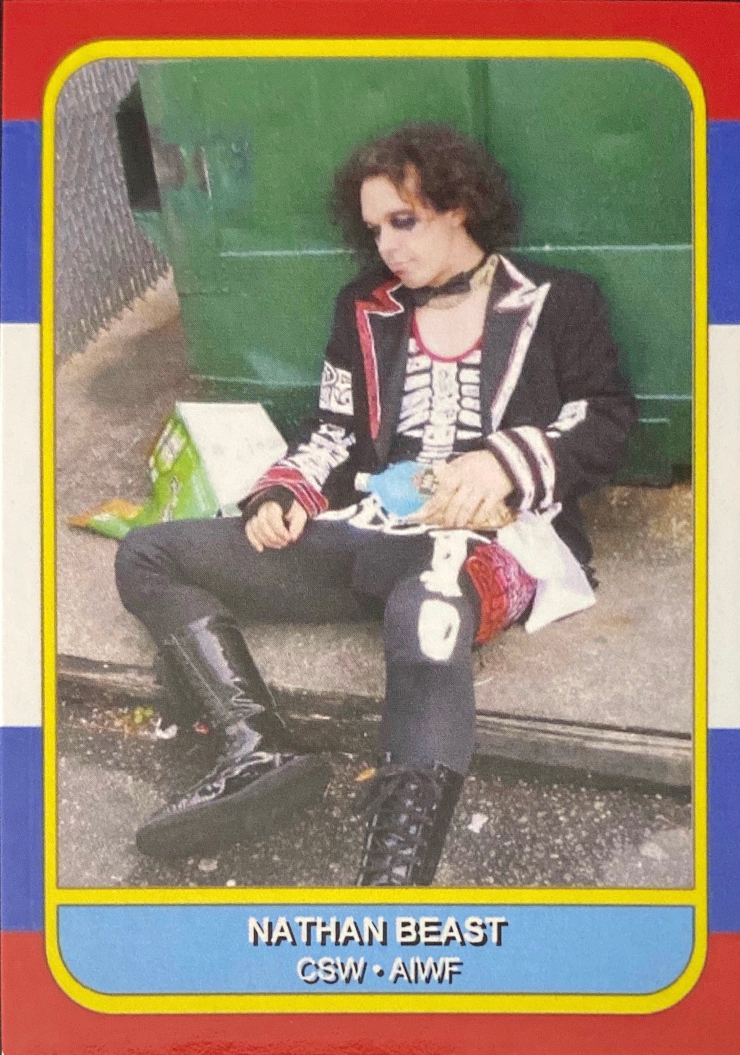 Nathan Beast trading card PW Catalog